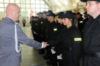 Uroczystość ślubowania nowych policjantów
