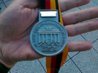Medal nadkom Roberta Małka za udział w 42 BMW Berlin Maraton