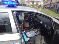 Zabrzańscy policjanci na festynie w Biskupicach