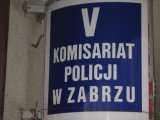 Logo Komisariatu V Policji w Zabrzu