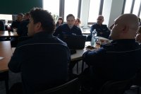 Szkolenie kierownictwa zabrzańskiej Policji