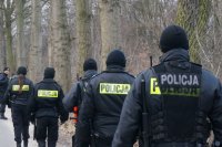 Poszukiwania zaginionego Antoniego Franczyka prowadzone przez zabrzańskich policjantów i mundurowych z katowickiego oddziału prewencji