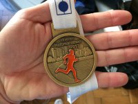 medal z wiedeńskiego półmaratonu