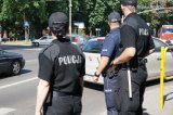 Wspólne patrole zabrzańskich policjantów z adeptami Szkoły Policji w Katowicach