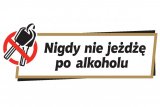 Logo kampanii &quot;Nigdy nie jeżdżę pod wpływem alkoholu&quot;