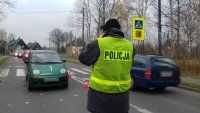 Zabrzańscy policjanci podczas obsługi wypadku drogowego