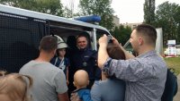 Zabrzańscy policjanci podczas spotkań z mieszkańcami Zabrza